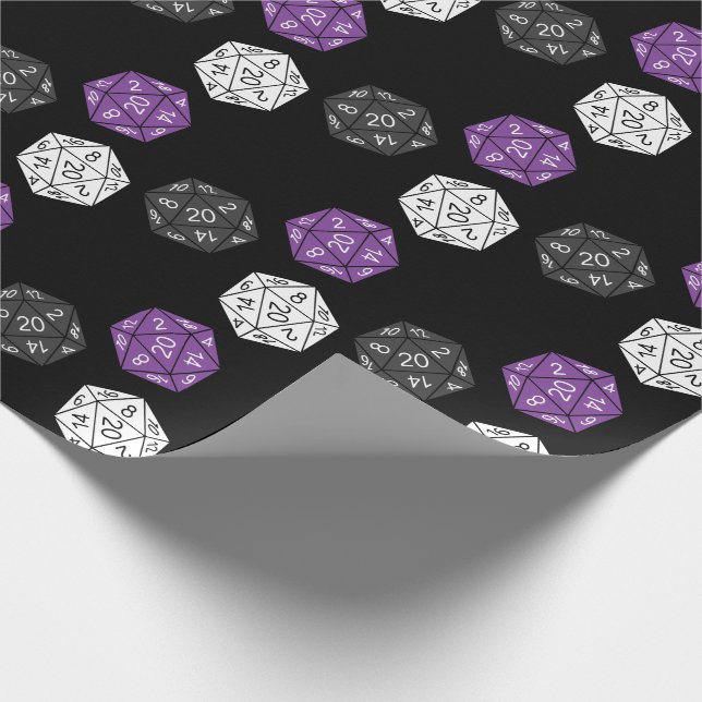 20 DDND-spel med sidokörning Barns födelsedag Part Presentpapper (Hörn)