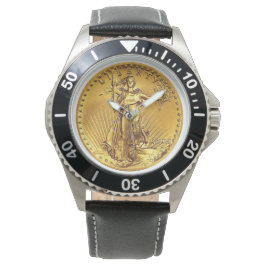 $20 Double Eagle Replica Coin Armbandsur