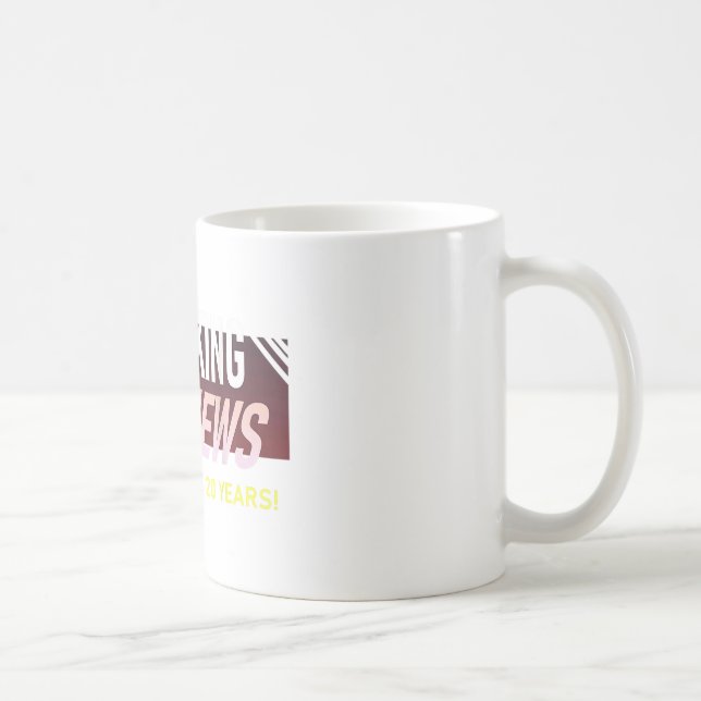 20:e arbetsårsdagen 20 år Karriärmilstolpe Em Kaffemugg (Höger)