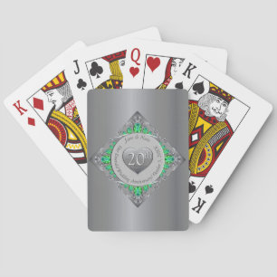 20:e årsdagen av Emerald Bröllop Casinokort