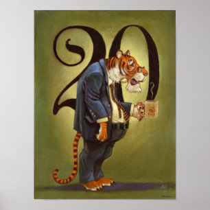 20:e återföreningstimerutskrift poster