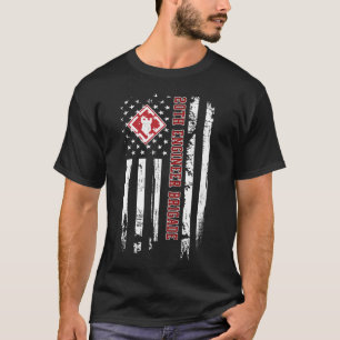 20:e brigaden i Ingenjör Veteran USA flagga Vetera T Shirt