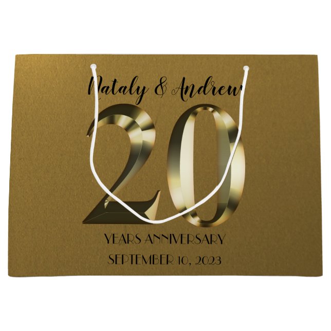 20:e Bröllop-årsdagen för metallgolden (Framsidan)