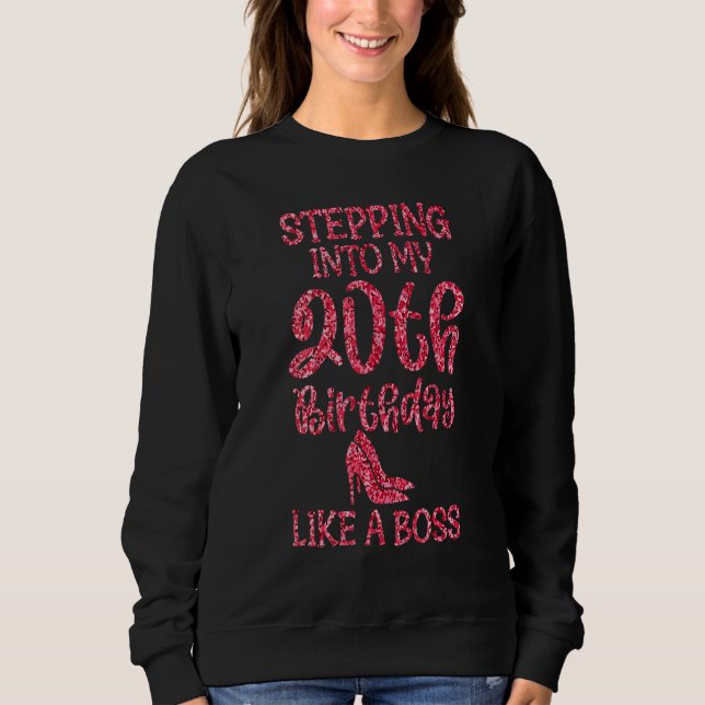 20:e födelsedag som en B T Shirt (Framsida)