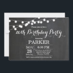 20:e födelsedagarinbjudan: kalkpanel inbjudningar<br><div class="desc">20:e födelsedagsinbjudan med Ljus Chalkboard-bakgrund. 13:e 15:e 16:e 18:e 21:e 30:e 40:e 60:e 70:e 80:e 90:e 100:e,  oavsett ålder. Om du vill göra ytterligare anpassningar klickar du på knappen "Anpassa" och användor verktyg som är utformat för att ändra mallen.</div>