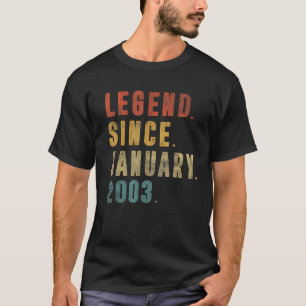 20:e födelsedagen 20:e årstidsförklaring sedan 20 t shirt