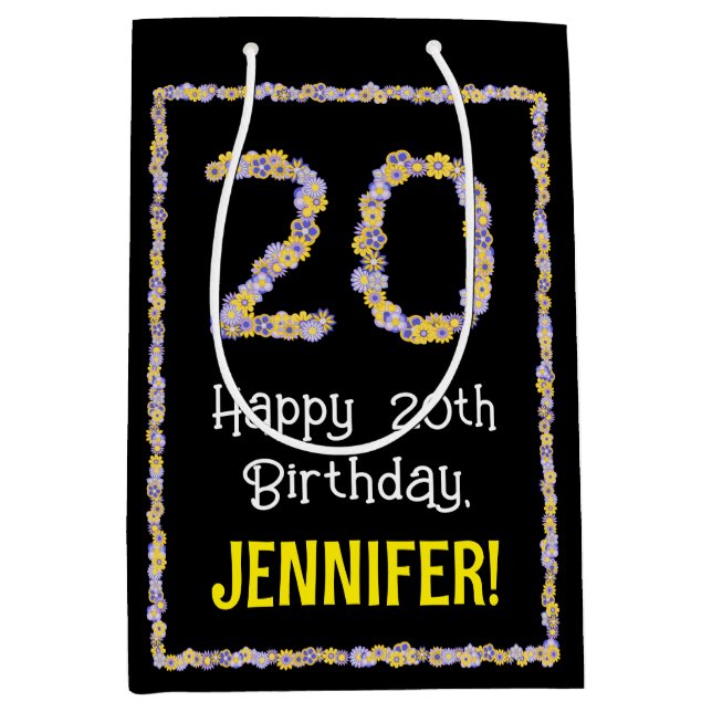 20:e födelsedagen: Blommigt Flowers Number, eget n (Framsidan)