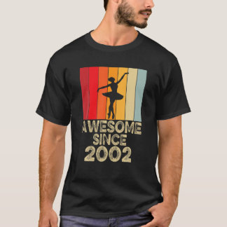 20:e födelsedagen Fantastisk sedan 2002 20 år gamm T Shirt