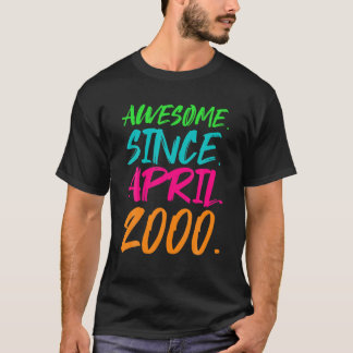 20:e födelsedagsgåvor - Fantastisk sedan april 200 T Shirt