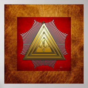 20:e grader: Mäster för det symboliska landskapet Poster