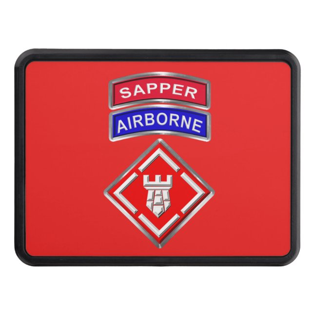 20:e Ingenjör Brigade-Airborne Sapper  Dragkroksskydd (Framsidan)