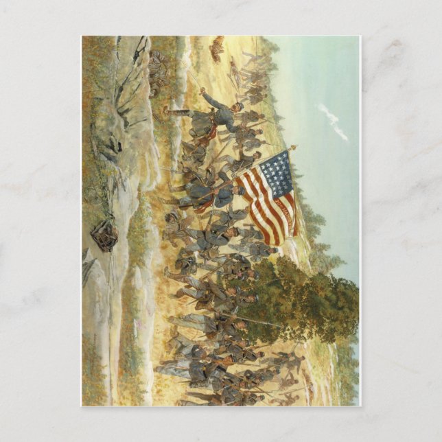 20:e maine volonter infantry-regim vykort (Framsida)