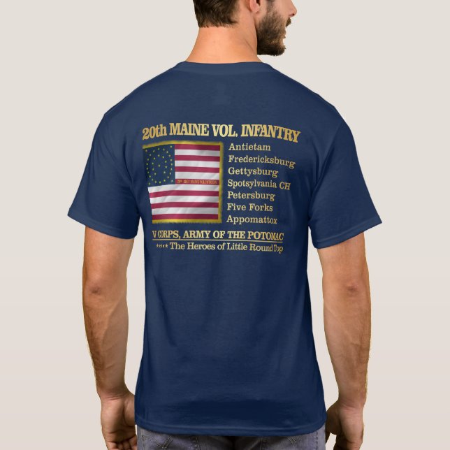 20:e Maine Volunteer Infantry (BH) Tröja (Baksida)