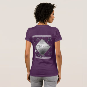 20:e Platinum Emerald-årsdagen T Shirt