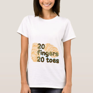 20 Finger 20 Toes T-shirt