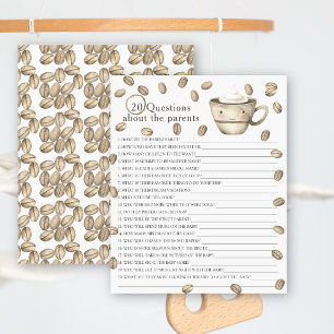 20 Frågor om föräldrarna, Kaffe baby shower