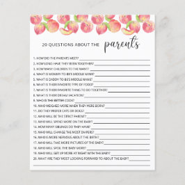 20 Frågor om Parents babyduschspel