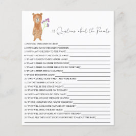 20 Frågor om Parents babyduschspel