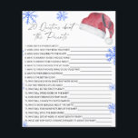 20 Frågor om Parents babyduschspel<br><div class="desc">Vinterbabyduschen! Jul baby! Vattenfärgshatt! Inbjudan dina gäster med den här vattenfärgen Santa hat och snöflingor - inbjudan till elegant för babydusch. Matchande objekt är tillgängliga.</div>