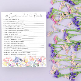 20 Frågor om Parents babyduschspel