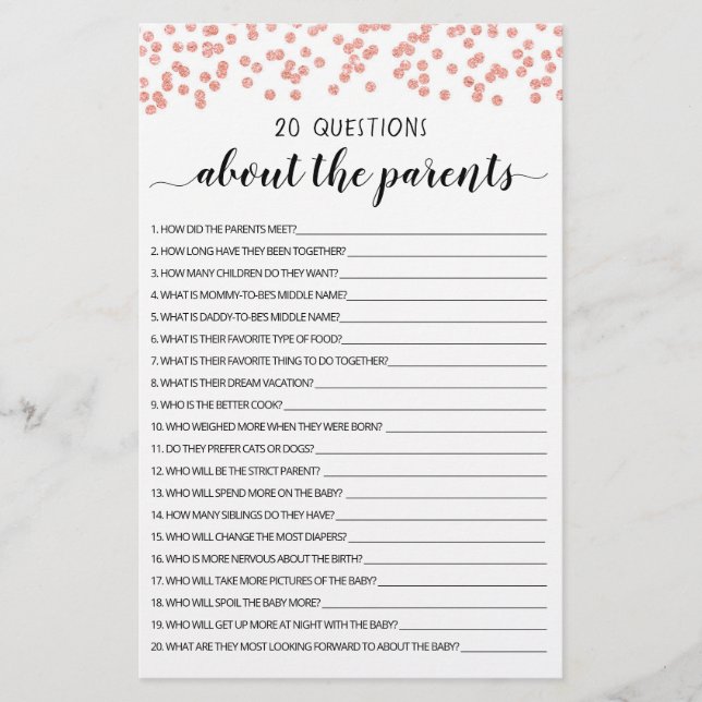 20 Frågor om Parents redigerbara spel (Framsida)