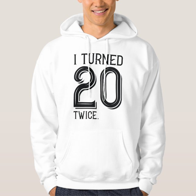 20 gånger hoodie (Framsida)