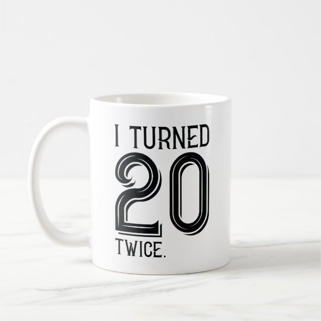 20 gånger kaffemugg (Vänster)