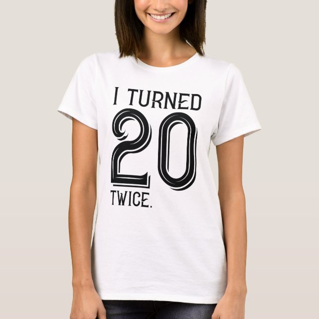 20 gånger t shirt (Framsida)