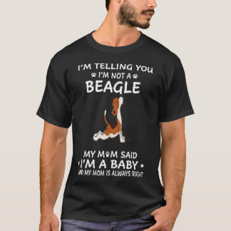 20 Jag säger dig att jag inte är en beagle T Shirt