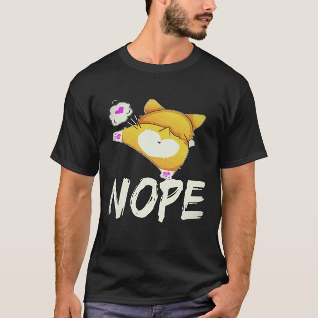 20 Nej - Corgi T Shirt (Framsida)