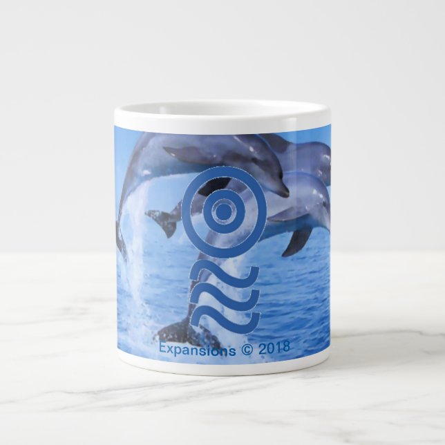 20 OZ Delfinmugg Jumbo Mugg (Framsidan)