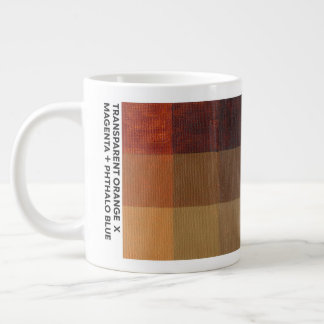 20 oz Genomskinlig Orange x Magenta + Phthalo Blå Jumbo Mugg