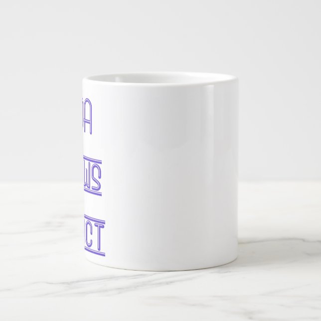 20 OZ HOA Kaffeberoende Kaffe Mugg Jumbo Mugg (Framsidan)