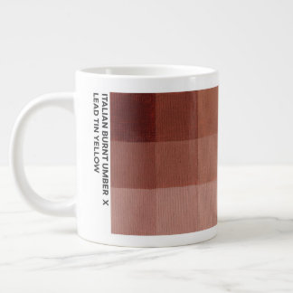 20 oz italiensk bränd sienna x bly-tenn gul mugg jumbo mugg