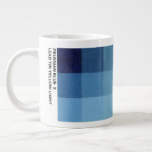 20 oz Preussisk blå x Bly Tenn Gult Ljust Mugg