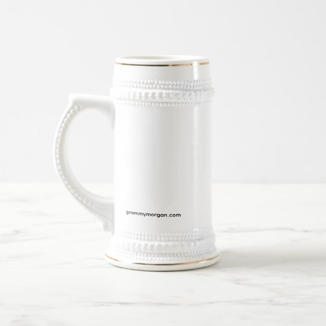 20 oz white stein sejdel (Vänster)