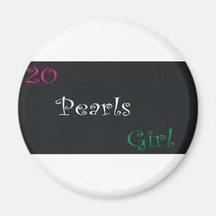 20 pärlor magnet