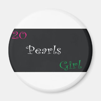 20 pärlor magnet