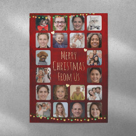    20 Photos to Personalize Merry Christmas Family
