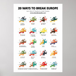 20 sätt att bryta Europa Poster