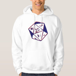 20-sidig tärning hoodie