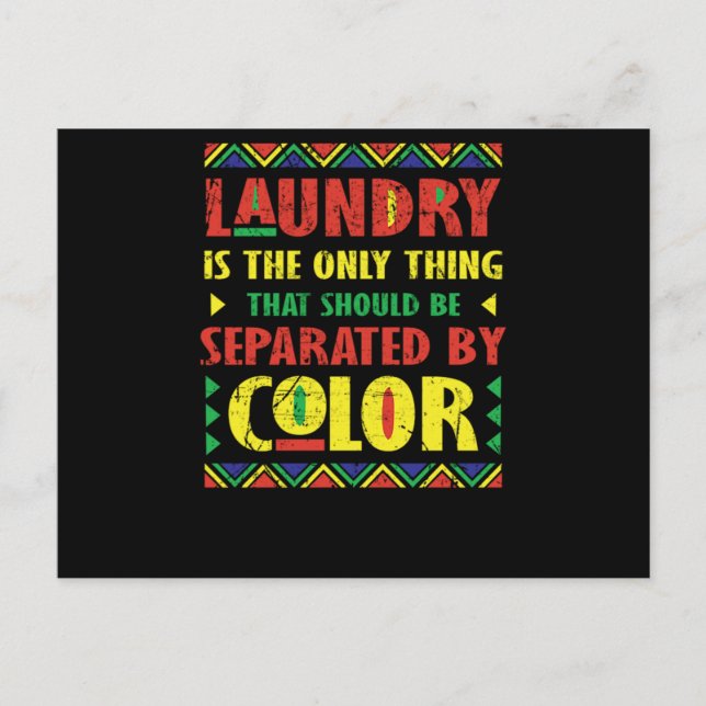 20 Svarta historiens månatliga afrikanska Pride sk Meddelande Vykort (Framsida)