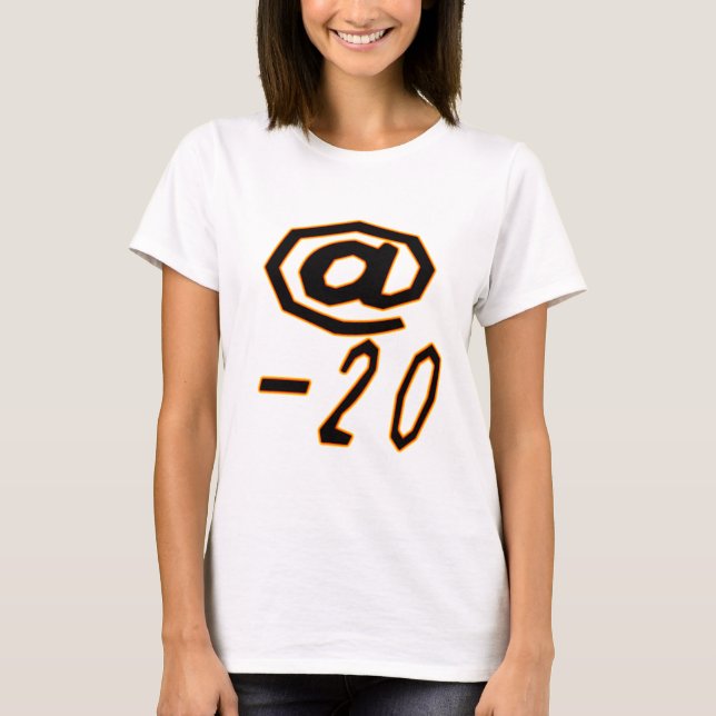 @－20 T SHIRT (Framsida)