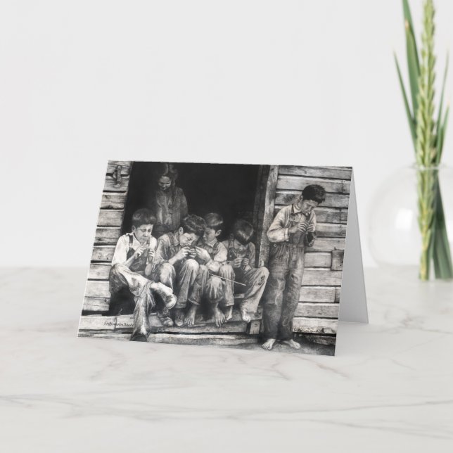 20-tal för frottéMontana barn Kort (Framsida)