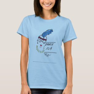 20-tal kvinnlig 1 tee shirt