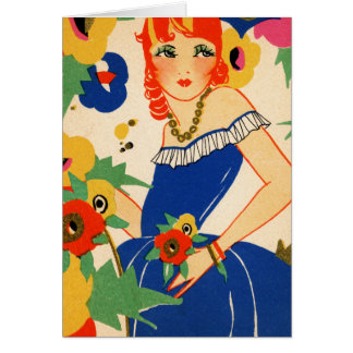 20-talklaff hälsningskort