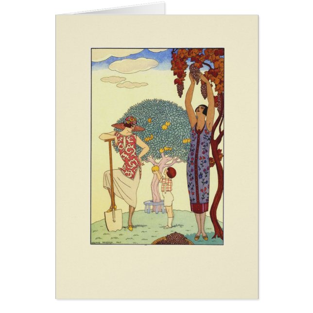 20-talmode pläterar, klänningar OBS kort (Framsidan)