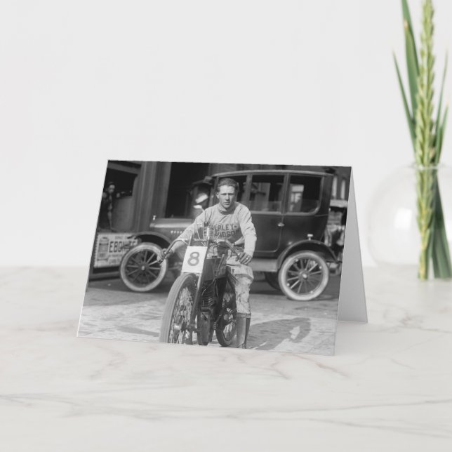 20-taltävlamotorcykel kort (Framsida)