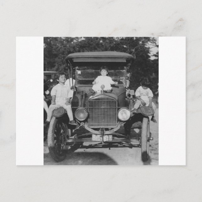 20-talungar på bilen vykort (Framsida)