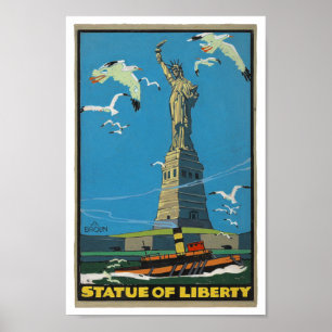 20-talvintagefrihetsgudinnan Posterette Poster